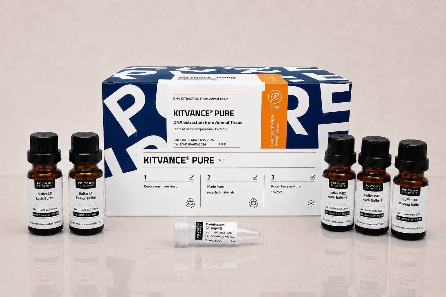 KitVANCE Pure DNA EXTRACTION FROM Animal Tissue